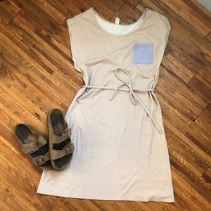 Striped Old Navy T-shirt dress L